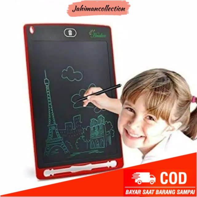 

✨ BISA COD ✨ LCD Writing Drawing Tablet 8.5 Inch Tablet Gambar / Tulis Digital deng