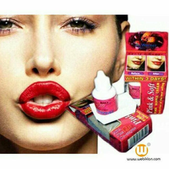 (Best Seller) Pemerah Bibir Permanen - Pink & Soft Original