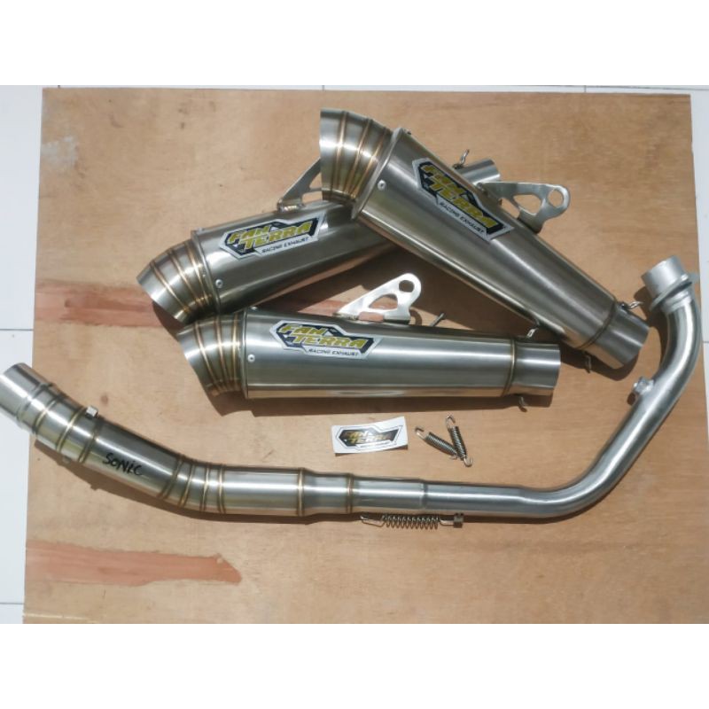 knalpot merek fantera pnp Sonic sarangan setengah dan full.order kasih keterangan