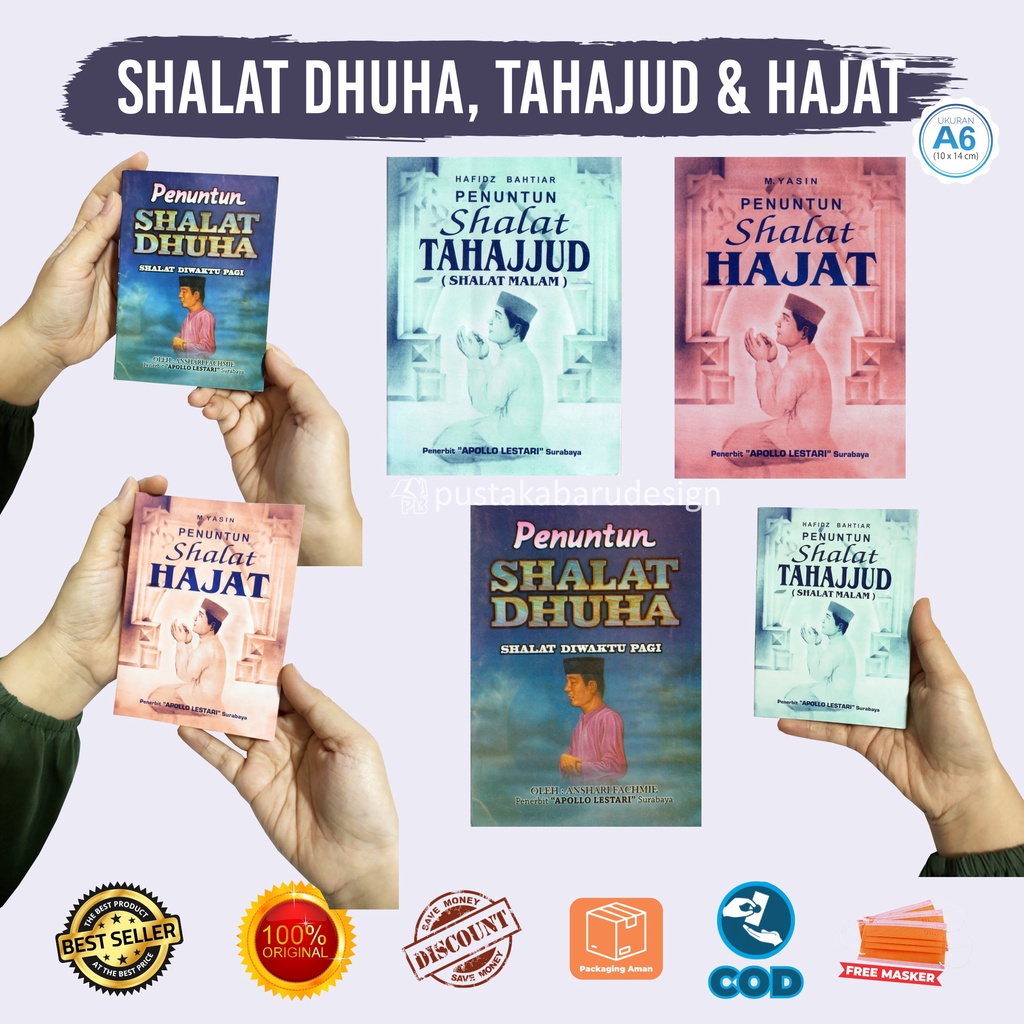 Jual Buku Penuntun Shalat Dhuha, Shalat Diwaktu Pagi- Shalat Hajat ...