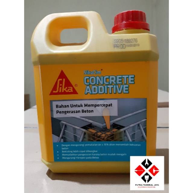 Jual SIKA CIM CONCRETE ADDITIVE 900ml (bahan mempercepat pengerasan beton) Shopee Indonesia