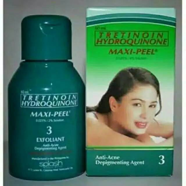 (6pcs)TRETINOIN HYDROQUINONE MAXI PEEL