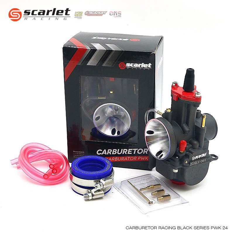 Karburator Karbu pe pwk 24 26 28 30 Mio Rx King Tiger Megapro Jupiter Black Series Original Import