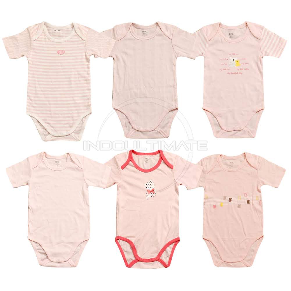 1 Pcs Jumsuit Jumper Bayi Bayu Lahir (RANDOM MOTIF) 100% COTTON Baju Bayi Newborn Kaos Bayi BC-0210