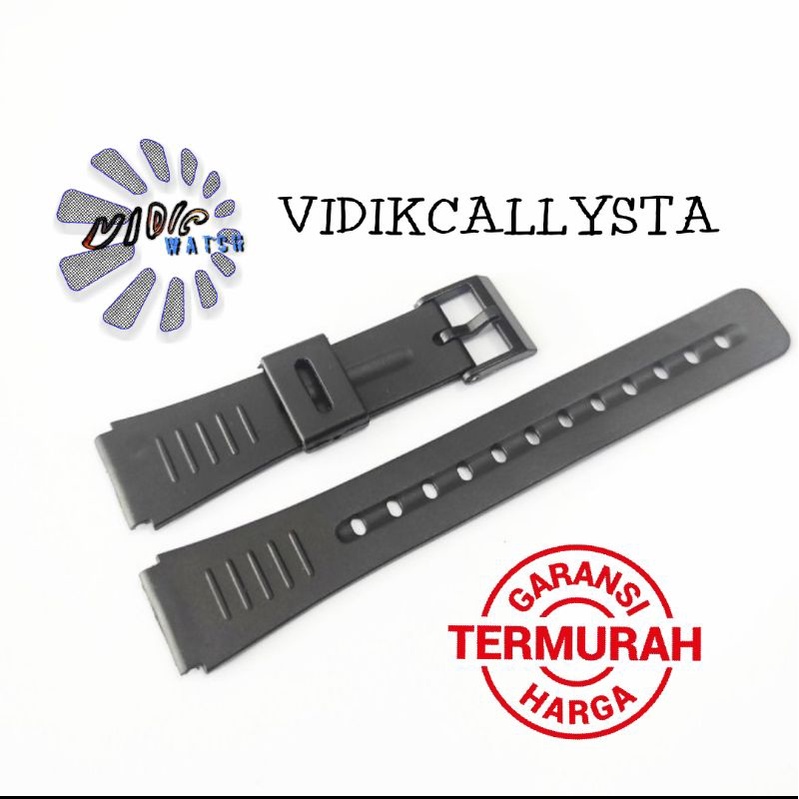 STRAP CASIO / TALI CASIO F 105 W / F 105W / F105W / F-105W RUBBER