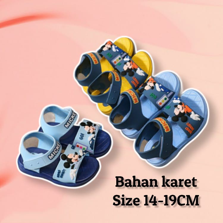 glorykidz Sepatu Sendal anak karakter kartun Sandal Karet Jelly anak SH2169