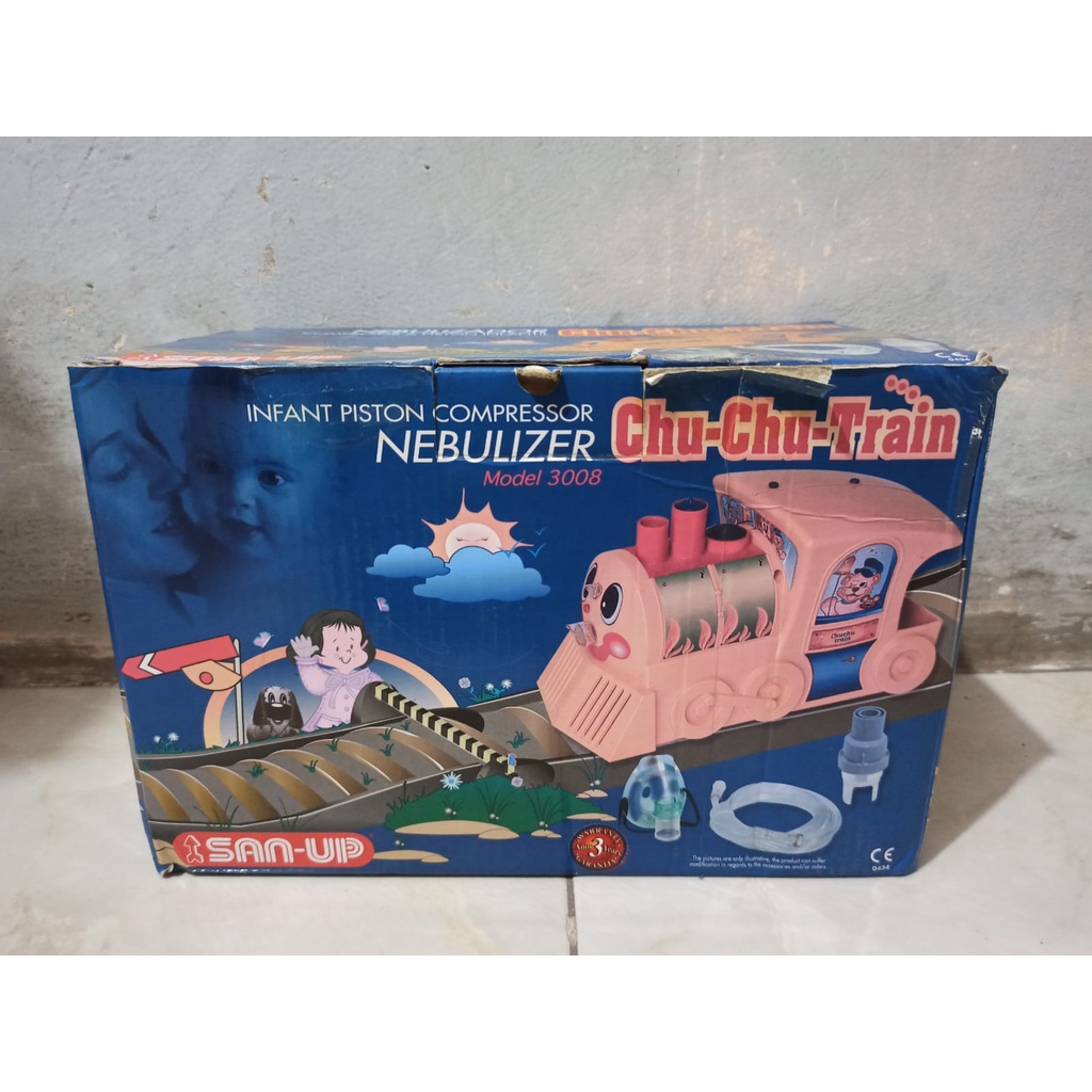 SAN-UP ChuChu TRAIN Nebulizer Anak