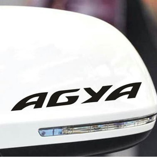 [ COD & FREE ONGKIR ] Stiker Spion Mobil Toyota Agya - Car Decal Sticker