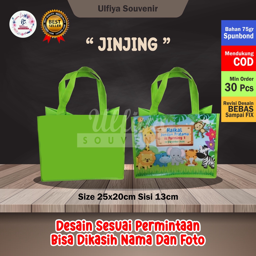 

Tas Jinjing Spund Souvenir Ultah Karakter Animal Bisa Di Kasih Nama Murah Souvenir Muat Box KFC