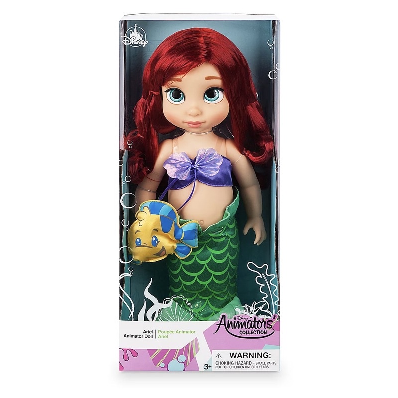 Boneka Disney Animators Ariel Animator Ariel Doll Boneka Mermaid