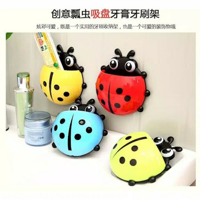 Wadah Sikat Gigi Tempel Gantungan Sikat Gigi Tempel Dinding