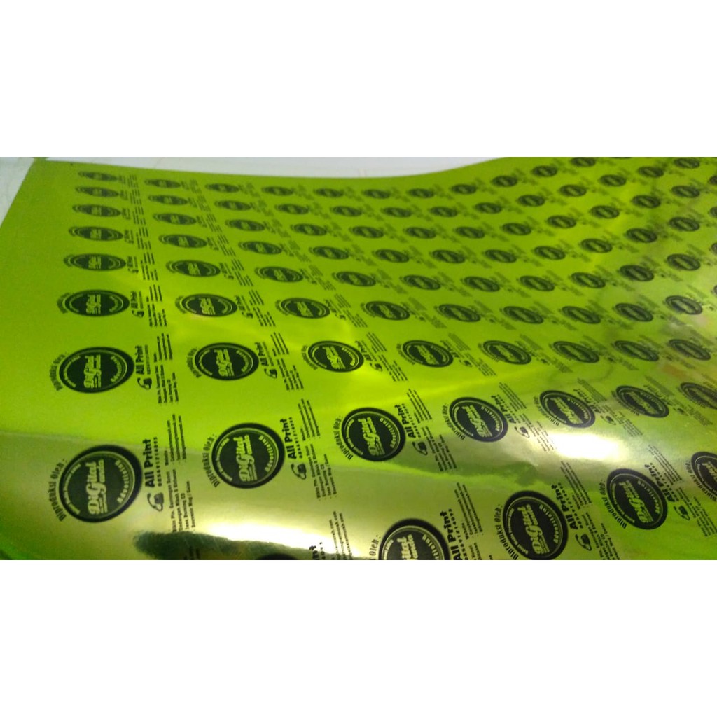  CETAK  STIKER  KROMO A3 PRINT SAJA TANPA CUTTING Shopee 