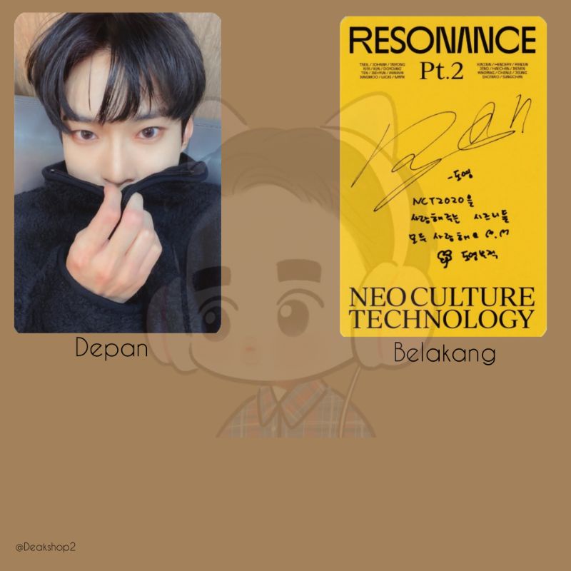 PC DOYOUNG DEPARTURE KIHNO❗BACA DESKRIPSI❗