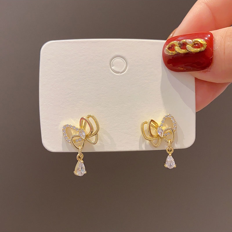 Anting AT196 Perak / Silver S925 Anting Unik Lucu Keren Fashion Wanita / Deluna/BS