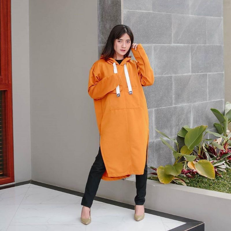 Hawa long sweater fashion wanita