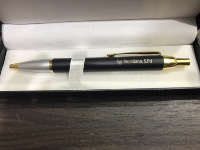Pen parker TW 250 + laser nama + box 02