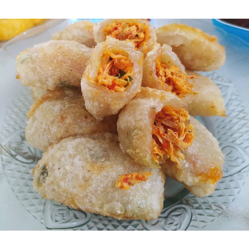 

cireng isi ayam pedas /cireng isi