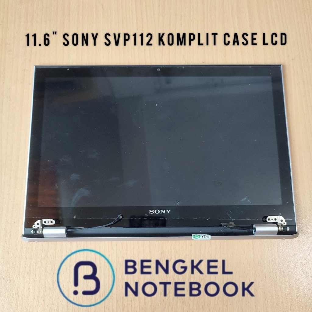 LCD Touchscreen 11.6&quot; Sony SVP112 Komplit Case LCD Silver