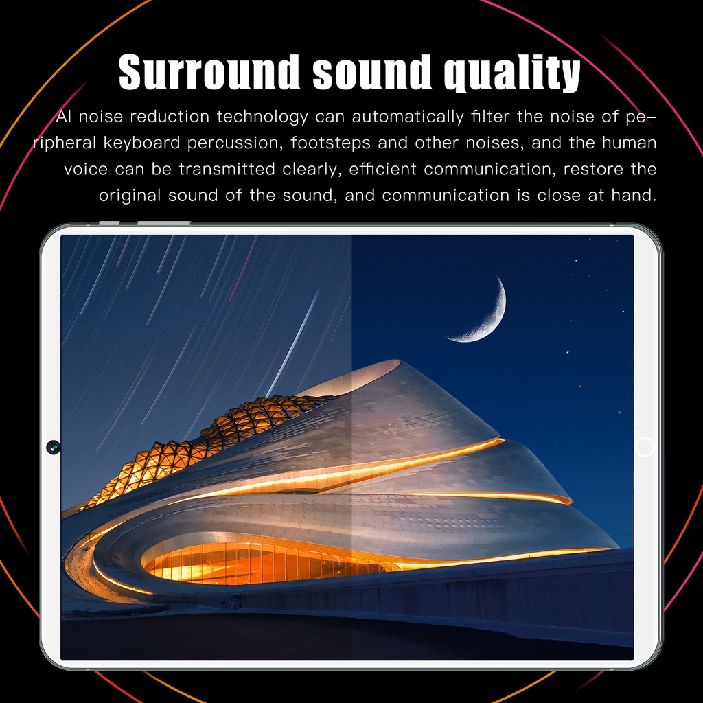 【Hot Sale】Tablet PC Asli Galaxy Tab Baru 12GB + 512GB Tablet Android 10 Inci Layar Full Screen Layar Besar Wifi 5G Dual SIM Tablet Untuk Anak Belajar,Tablet Gaming Murah Cuci Gudang-3