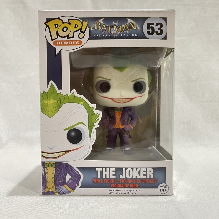 FUNKO POP FUNKOPOP DC BATMAN 53 JOKER PURPLE SUIT FUNKO