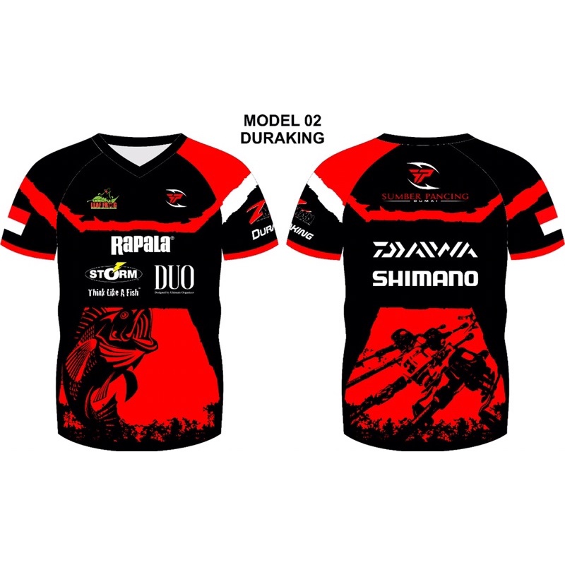 KAOS MANCING JERSEY DURAKING OEM SUMBER PANCING