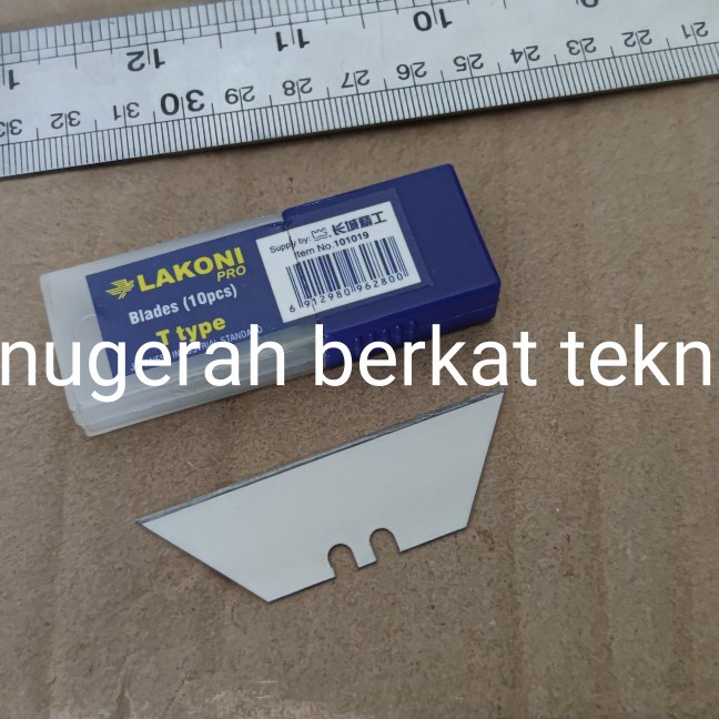 

10 PCS ISI PISAU CUTTER TIPE T KATER