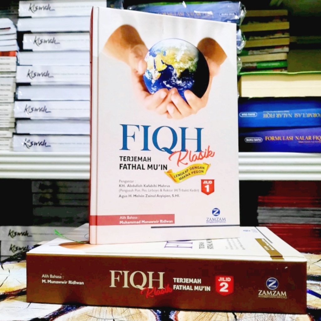 FIQH KLASIK Terjemah Kitab Fathul Muin 2 Jilid Besar Fathul Mu'in Dilengkapi Makna Pegon