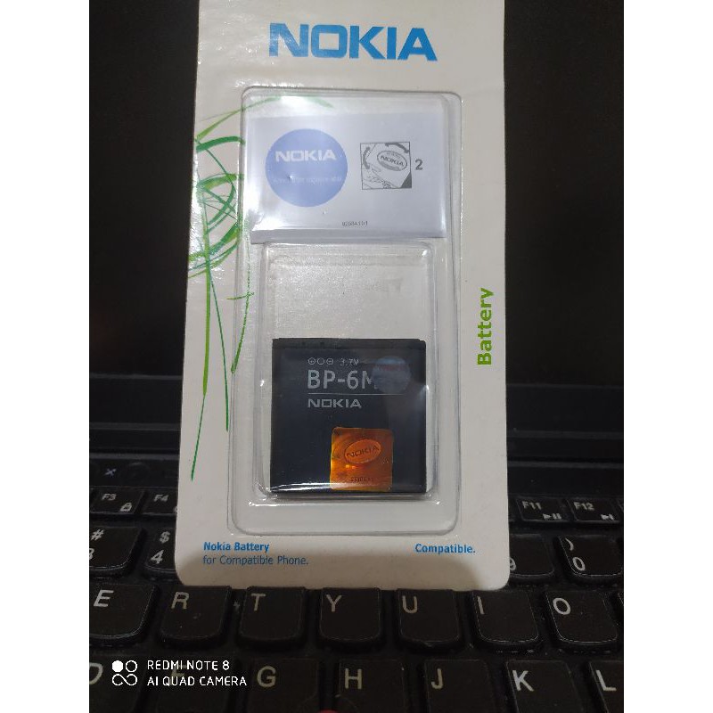 BATERE BATERAI BATTERY BATRE NOKIA BP6M N73 ORIGINAL