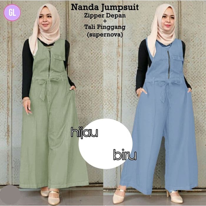 baju jumpsuit shopee