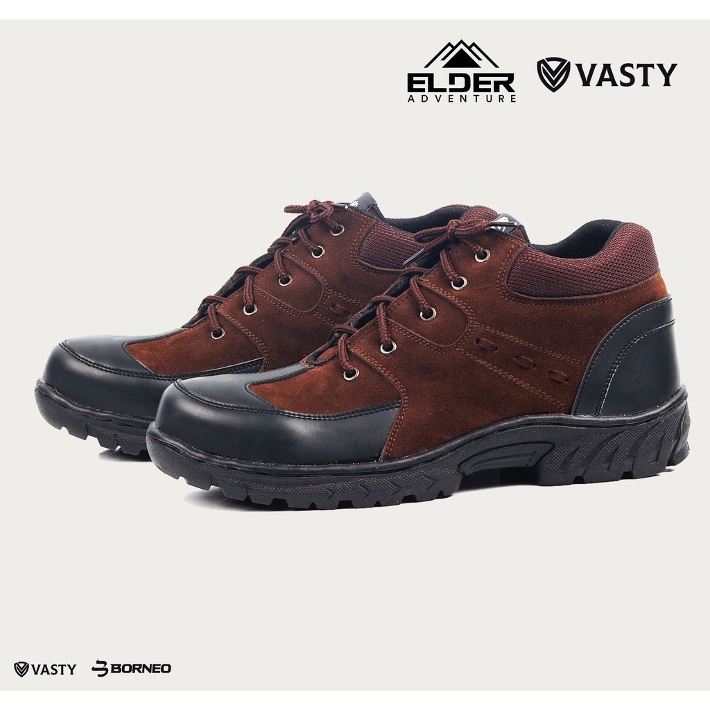 SEPATU SAFETY PRIA UJUNG BESI  VASTY El 04