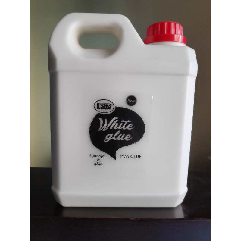 

Lem Putih Slime tofu Latte white glue 1000ml PVA