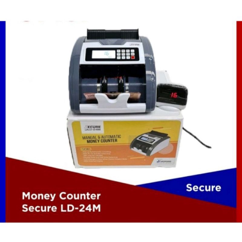 Alat Hitung Uang Secure LD-24M / Money Counter Secure LD-24 M