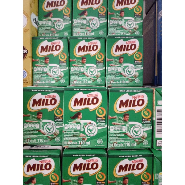 

Susu Milo UHT Kotak active pro 110ml