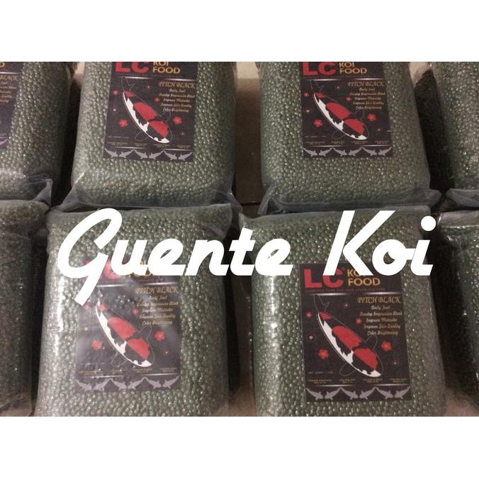 Dijual Pakan Ikan Koi Pakan Koi Lc Koi Food Pitch Black Ukuran M Terjarmin