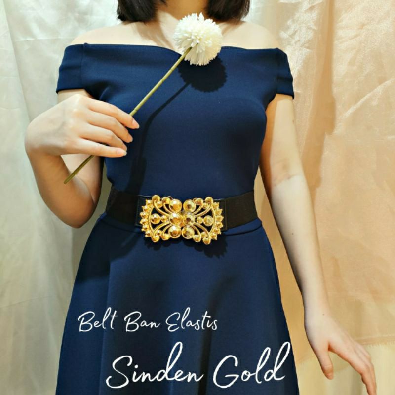 BELT BAN ELASTIS SABUK GESPER WOMEN KOREAN STYLE