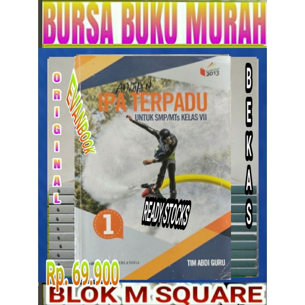 

Buku ipa terpadu untuk SMP kelas 1 VII 7 kurikulum 2013 edisi revisi erlangga