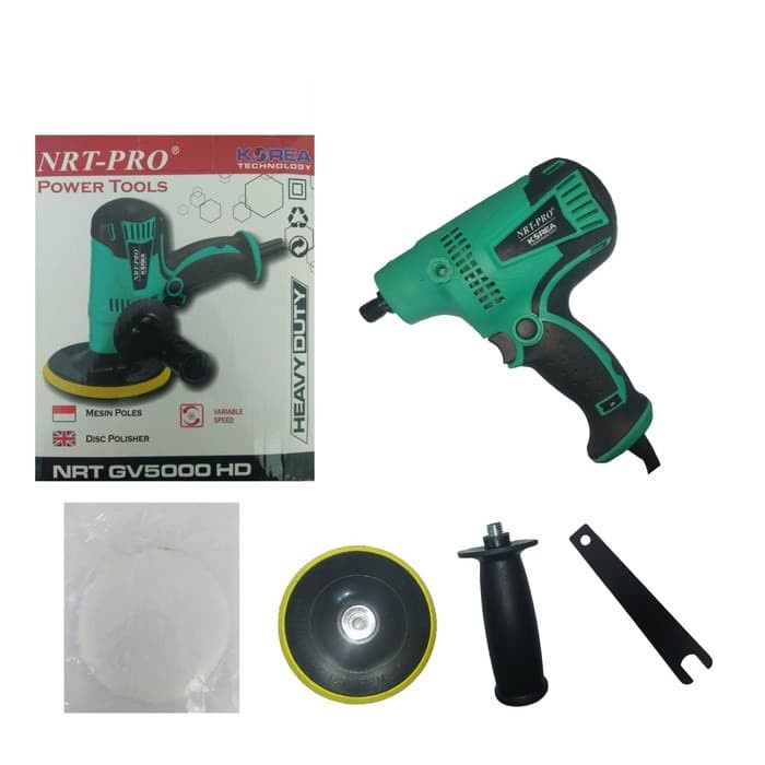 Mesin Poles Polisher 5Inch Norita NRT PRO GV5000HD Variable Speed Alat