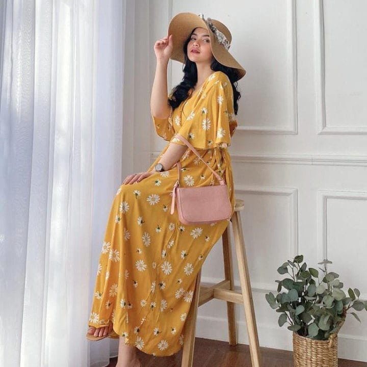 DASTER KIMONO KAREEN DRESS / KIMONO DASTER DASTER BUSUI TALI SAMPING KANAN KIRI DASTER VIRAL