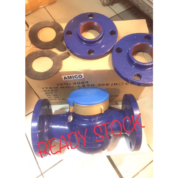 

Limited meter air flow 2” inch Meteran amico Unik /