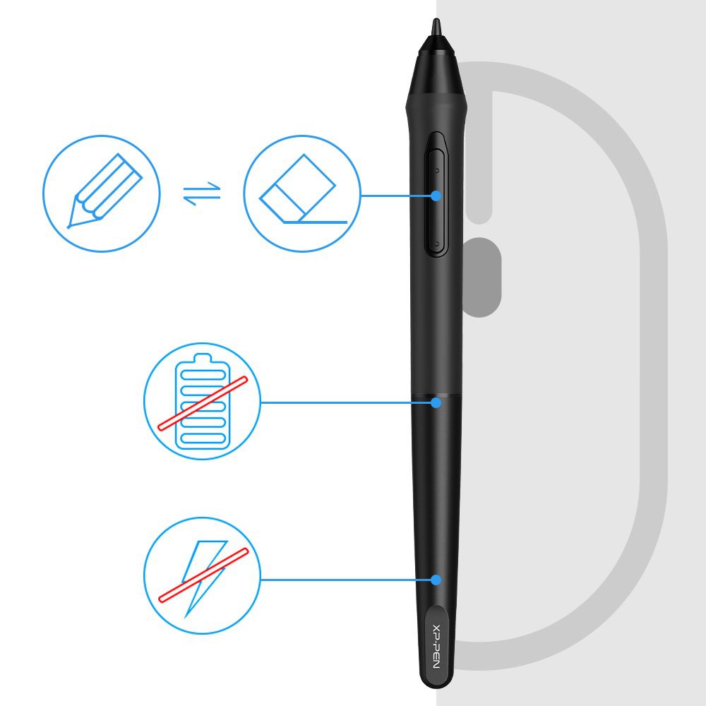 XP Pen P05 B stylus pen Deco mini series dan star G640 S , deco 01 v2 dan Star 06 C