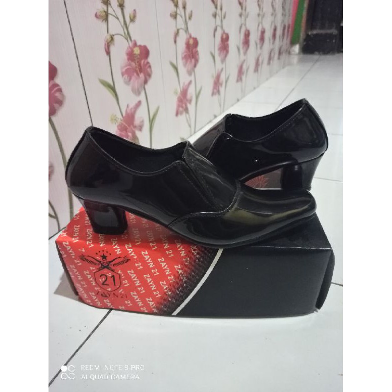 Sepatu pdh polwan sepatu kerja wanita