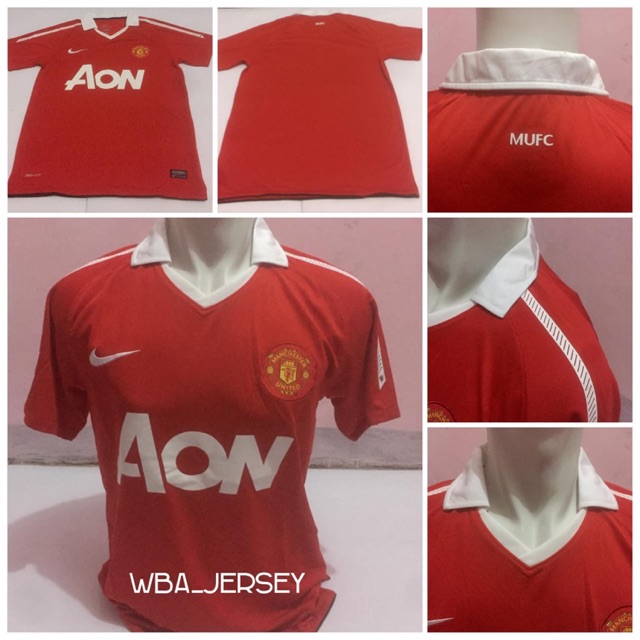 Jersey manchester united home 2010 2011