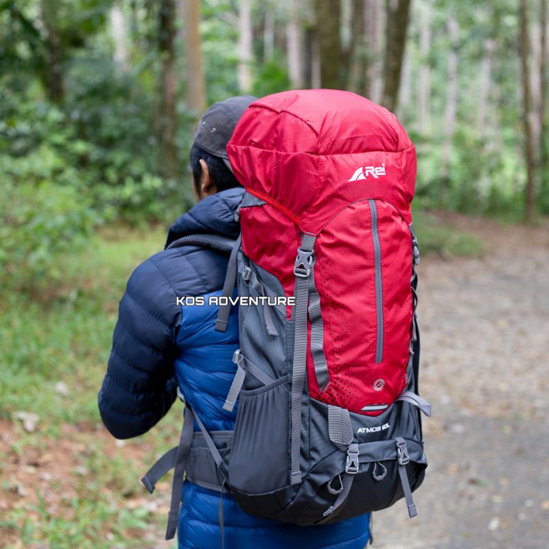 Tas Gunung keril Carrier rei Atmos 60 Liter / Arei Atmos 60L  / carrier Rei 60 Liter / Rei 60 Liter 