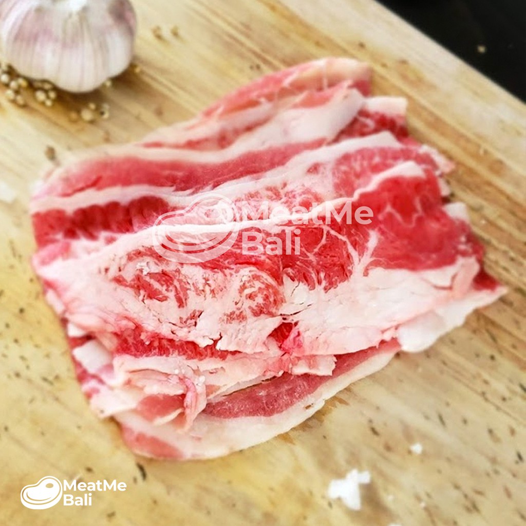 

1kg - US Beef Shortplate Daging Sapi Slice Tipis Yoshinoya