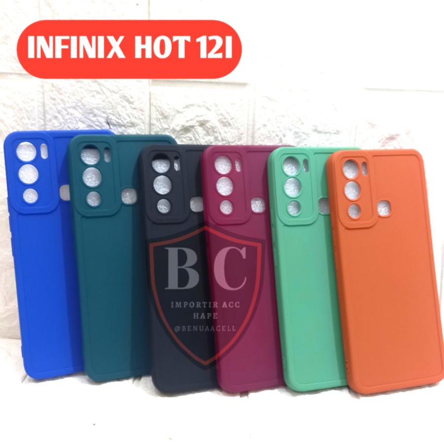 CASE INFINIX HOT 12i - SOFTCASE PRO CAMERA INFINIX HOT 12i