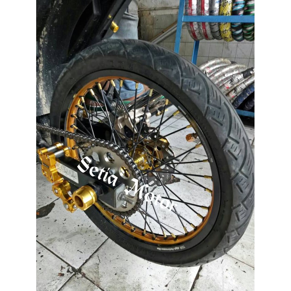 Velg TDR Sepaket Tromol Becak Motor Satria Fu, Ninja R / RR, Vixion Cb