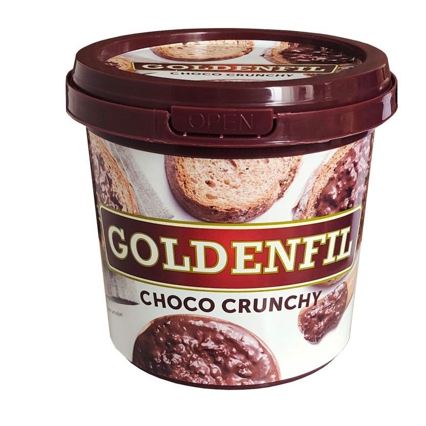 

GOLDENFIL Choco Crunchy 1kg selai coklat pasta