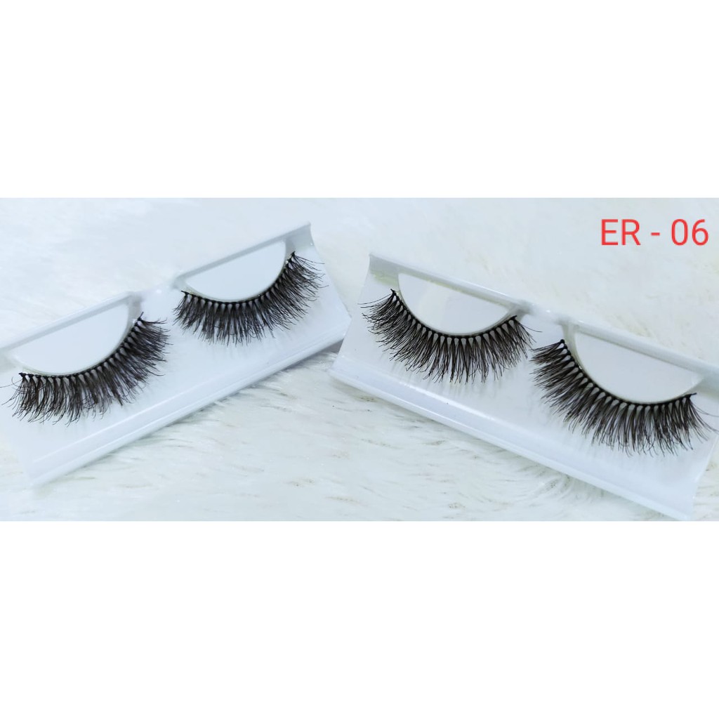 ER-06 Bulu Mata Palsu 3D / Eyelash Extention / Bulu Mata Murah TIDAK TERMASUK PENUTUP MIKA