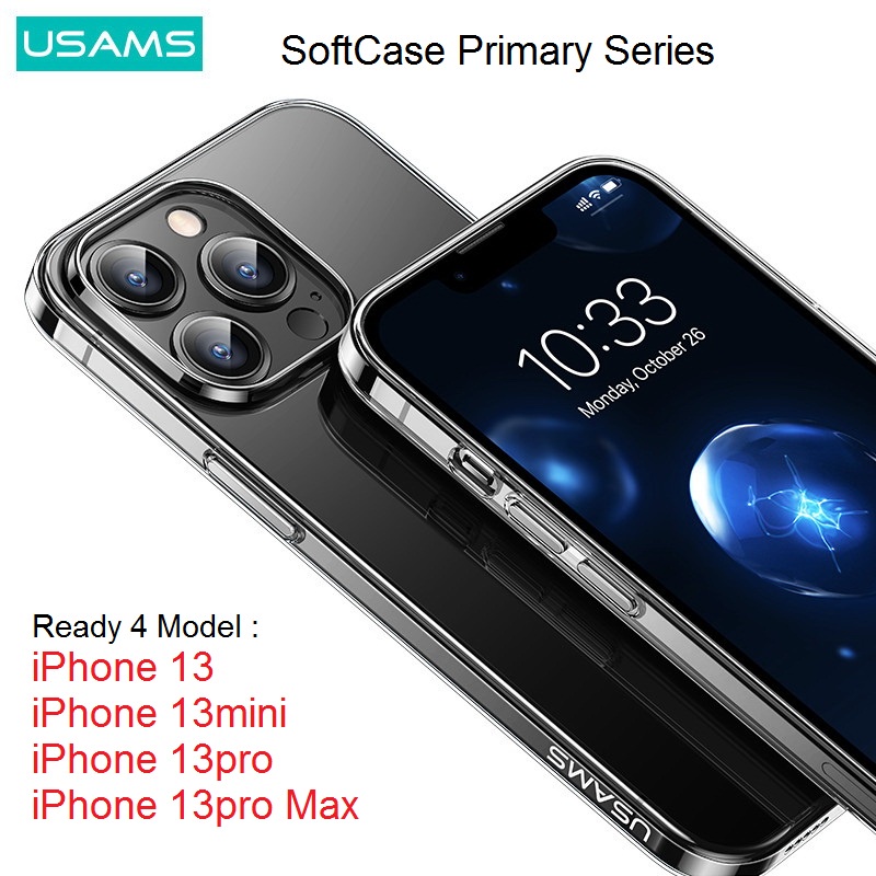 USAMS Soft Case Cover Apple iPhone 13 Pro Max 13 Mini Primary Series