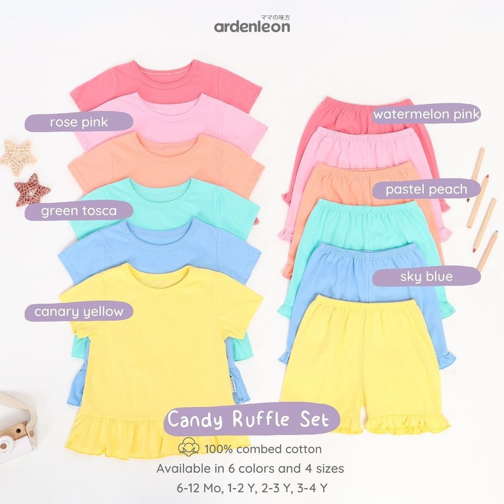 Ardenleon Candy Ruffle Set